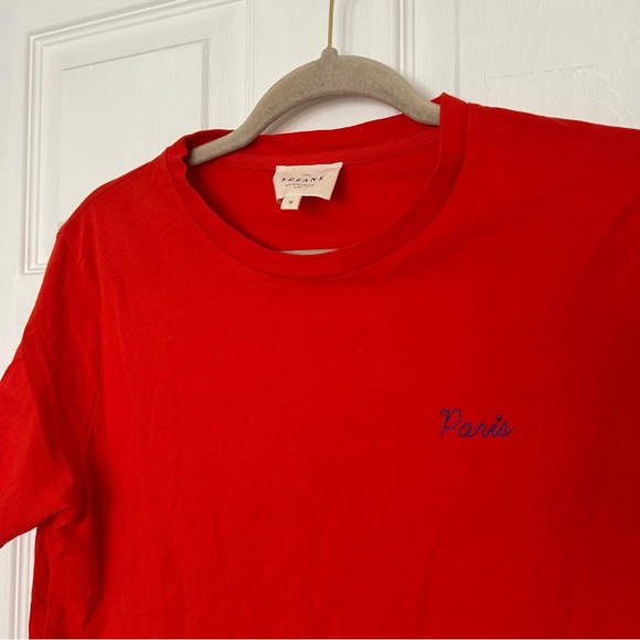 Sezane Paris Embroidered Conrad Shirt - Picture 4 of 10